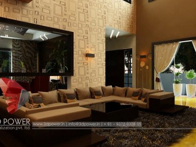 Interior Visualization  Living Room